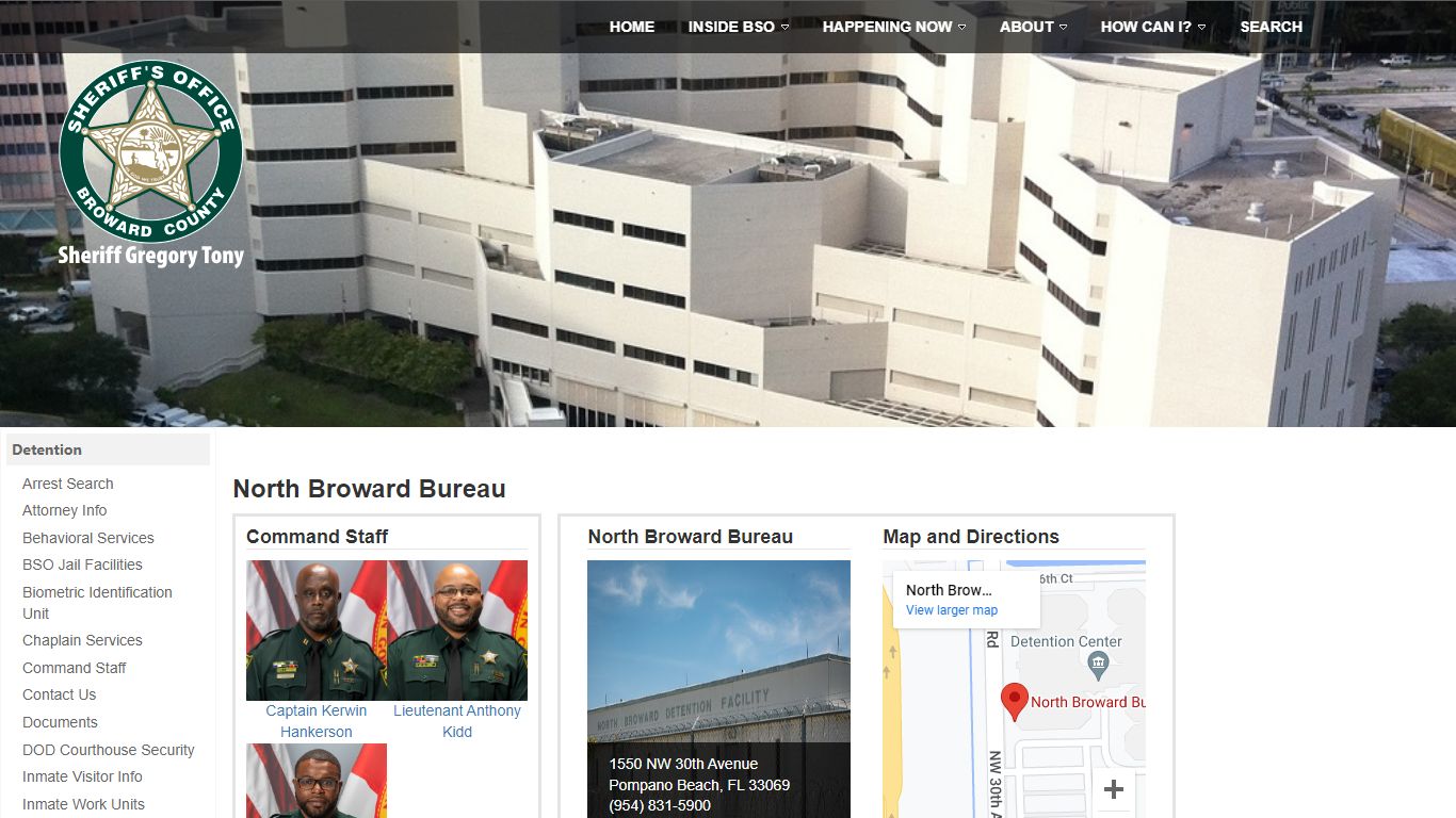 Facility | Broward County - Broward Sheriff's Office